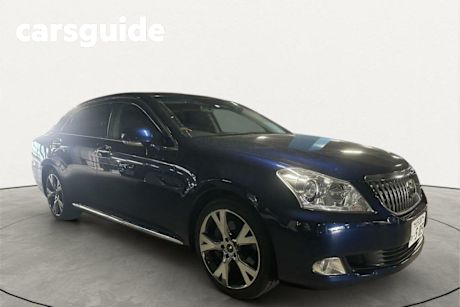 Blue 2010 Toyota Crown Sedan Majesta C Type