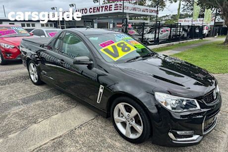 Black 2016 Holden UTE Utility SS
