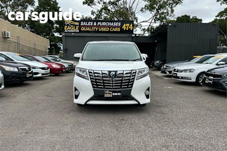 White 2017 Toyota Alphard OtherCar X