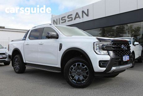 White 2022 Ford Ranger Double Cab Pick Up Wildtrak 2.0 (4X4)
