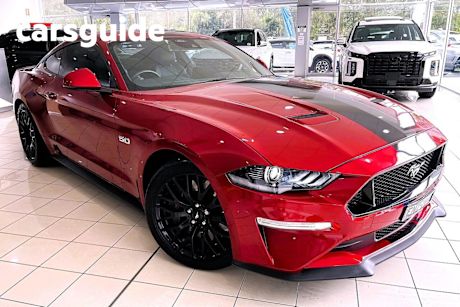 Red 2021 Ford Mustang Fastback GT 5.0 V8