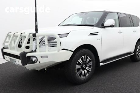 White 2021 Nissan Patrol Wagon TI (4X4)