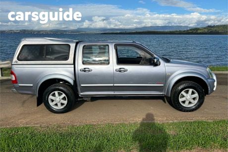 Blue 2004 Holden Rodeo Crew Cab Pickup LT (4X4)