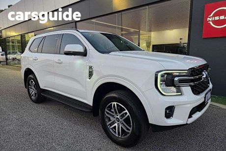 White 2023 Ford Everest Wagon Trend (4WD)