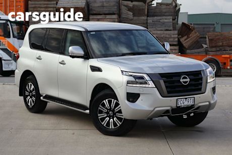 Silver 2023 Nissan Patrol Wagon TI (4X4)