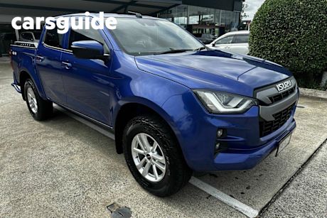 Blue 2020 Isuzu D-MAX Crew Cab Utility LS-M (4X4)