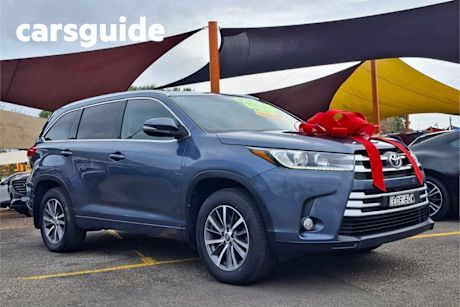 Blue 2017 Toyota Kluger Wagon GXL (4X2)