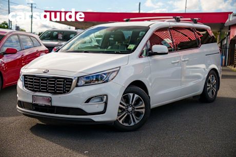 White 2019 Kia Carnival Wagon SLI