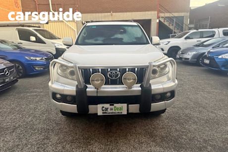 White 2011 Toyota Landcruiser Prado Wagon Gxl (4X4)