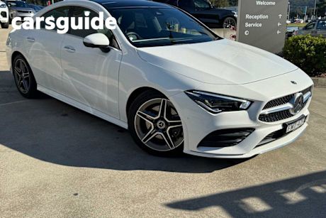White 2020 Mercedes-Benz CLA200 Coupe