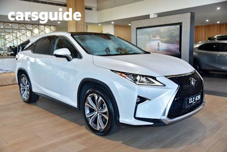 White 2019 Lexus RX350 Wagon Luxury