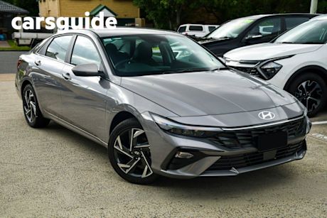 Grey 2024 Hyundai I30 Sedan Elite
