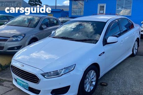 White 2015 Ford Falcon Sedan (LPI)