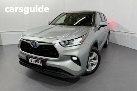 Silver 2023 Toyota Kluger Wagon GX Hybrid AWD