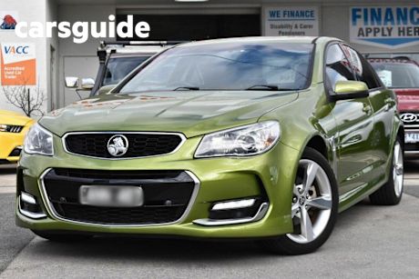 Green 2015 Holden Commodore Sedan SV6