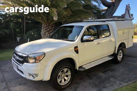 White 2011 Ford Ranger Dual Cab Utility XLT 3.2 (4X4)