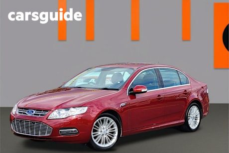 Red 2013 Ford Falcon Sedan G6E Ecoboost