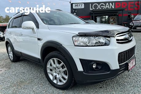 White 2015 Holden Captiva Wagon 7 LS Active (fwd)