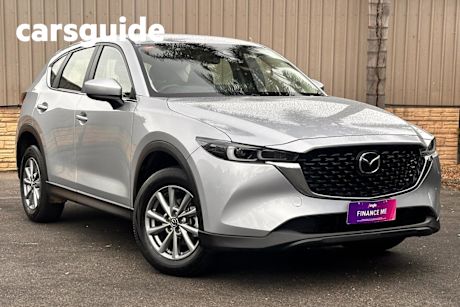 Silver 2023 Mazda CX-5 Wagon G25 Maxx Sport (fwd)
