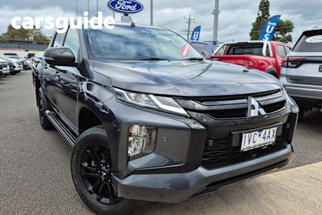 Grey 2021 Mitsubishi Triton Double Cab Pick Up GSR (4X4)