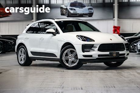 White 2021 Porsche Macan Wagon