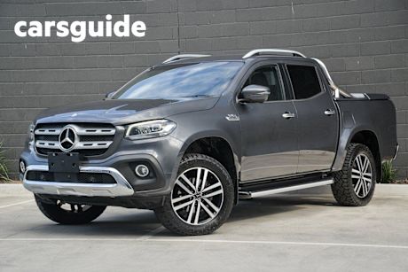 Black 2020 Mercedes-Benz X350 Dual Cab Utility D Power (4Matic)