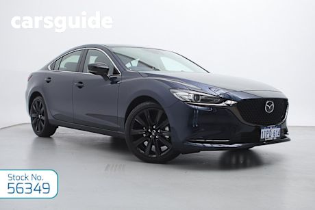 Blue 2024 Mazda 6 Sedan G35 GT SP