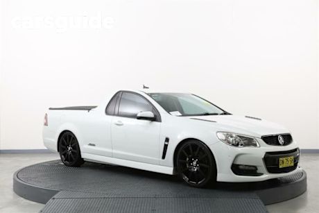 White 2016 Holden UTE Utility SS-V