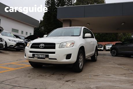 White 2012 Toyota RAV4 Wagon CV (4X4)