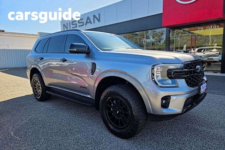 Silver 2023 Ford Everest Wagon Sport (4X4)
