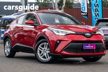 Red 2022 Toyota C-HR Wagon GXL (2WD)