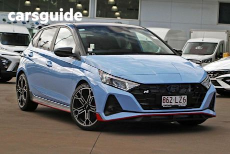 Blue 2024 Hyundai I20 Hatchback N TTR