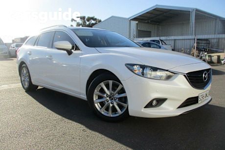 White 2013 Mazda 6 Wagon Touring