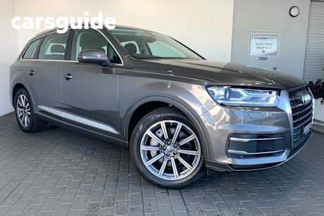 Grey 2018 Audi Q7 Wagon 3.0 TDI Quattro (160KW)
