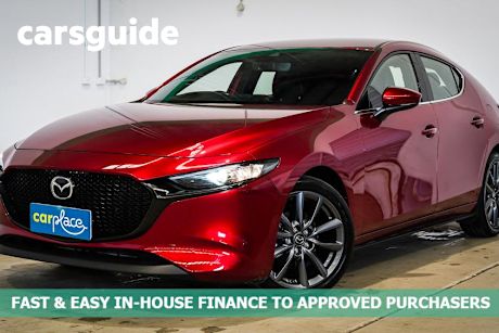 Red 2023 Mazda 3 Hatchback G20 Touring
