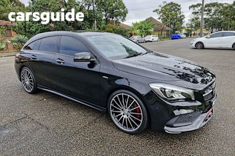 Black 2017 Mercedes-Benz CLA250 Wagon Sport 4Matic S/Brake