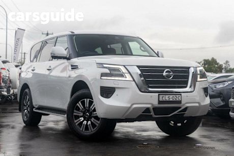 White 2020 Nissan Patrol Wagon TI (4X4)