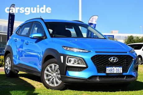Blue 2019 Hyundai Kona Wagon GO (fwd)