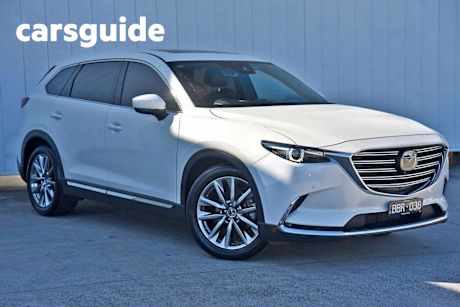 White 2019 Mazda CX-9 Wagon Azami (awd)