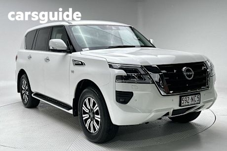 White 2024 Nissan Patrol Wagon TI (4X4)