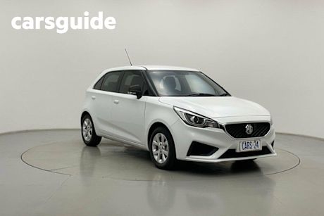White 2022 MG MG3 Auto Hatchback Core