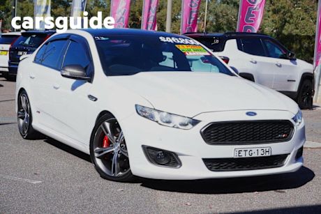White 2015 Ford Falcon Sedan XR8