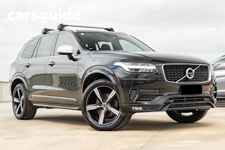 Black 2017 Volvo XC90 Wagon D5 R-Design