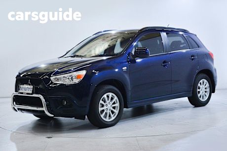 Blue 2011 Mitsubishi ASX Wagon (4WD)