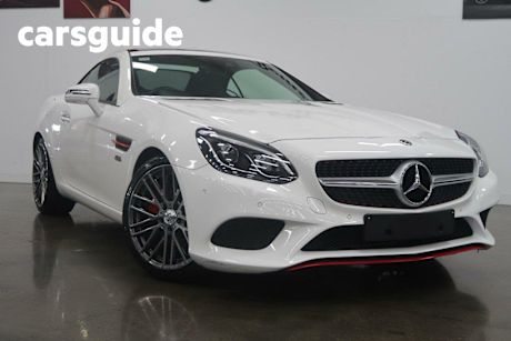 White 2017 Mercedes-Benz SLC200 Roadster