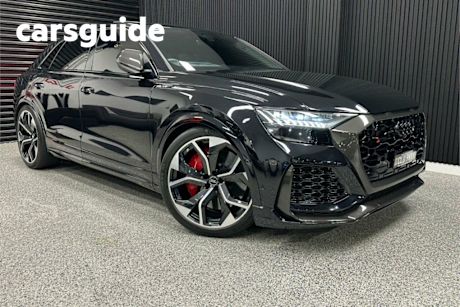 Black 2020 Audi RS Q8 Wagon Tfsi Quattro Mhev