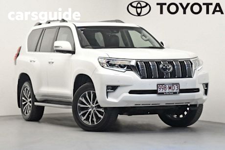 White 2022 Toyota Landcruiser Prado Wagon Kakadu