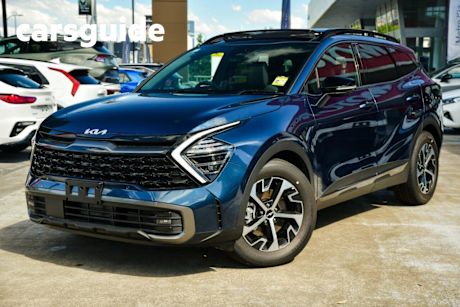 Blue 2024 Kia Sportage Wagon GT-Line HEV (fwd)