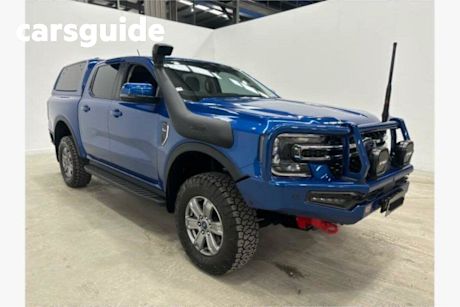 Blue 2023 Ford Ranger Double Cab Pick Up XLT 2.0 (4X4)