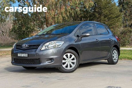 Grey 2012 Toyota Corolla Hatchback Ascent